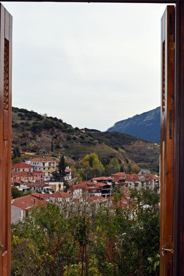 Agiaz' Acomodação com café da manhã Arachova Exterior foto